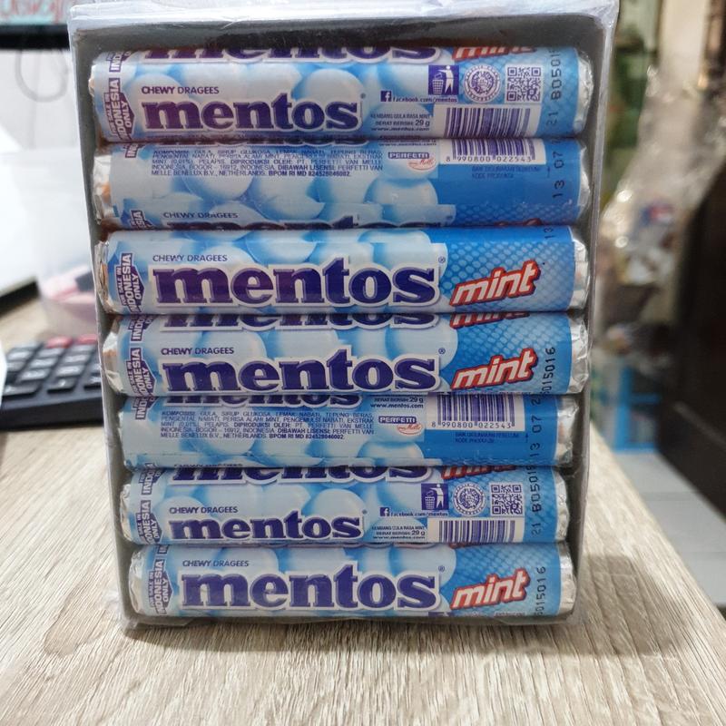 MENTOS MINT ROLL 29 GR - Shop | Tokopedia