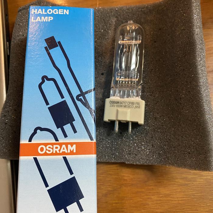 Gambar OSRAM 64717 CP/89 FRL 230vac 650watt GY9.5 dari CV. Sumber Cahaya Baru Kota Administrasi Jakarta Barat Tokopedia