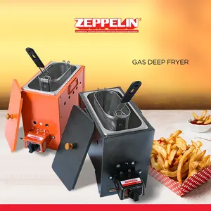 penggorengan kentang / deep fryer zeppelin gas 4liter