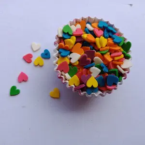 50gr sprinkle hati hiasan kue