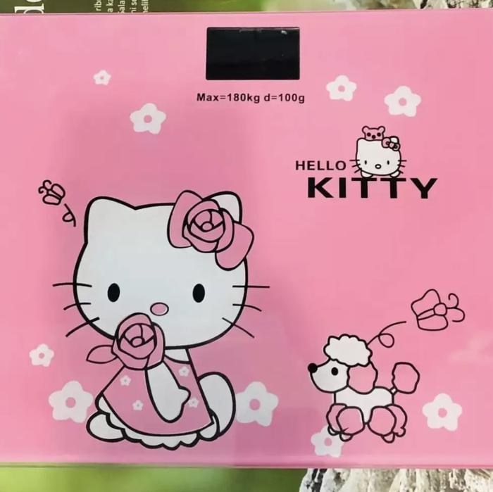 Gambar TIMBANGAN BADAN HELLOKITTY dari Yunyunshop88 Kota Administrasi Jakarta Utara Tokopedia