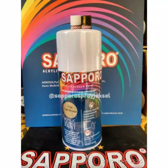 sapporo spray 7735 light bronze / sapporo 300 ml 0