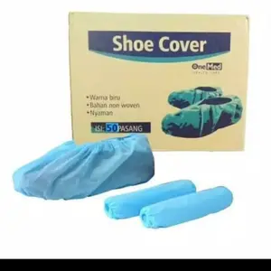 cover shoe onemed pelindung sepatu, isi 100 PCs, 50 pasang