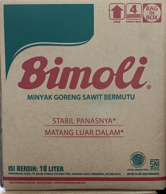 Minyak Goreng Bimoli BIB 18 L 0