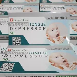 Tong Spatel Kayu / Wooden Tongue Depressor / Spatel Kayu