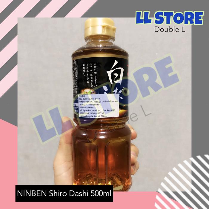 Gambar NINBEN Shiro Dashi 500 ml | Saus Bumbu Dashi Jepang dari LL store (Double L) Jakarta Barat Tokopedia