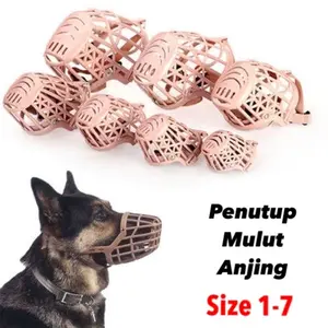 MUZZLE ANJING BRANGUS ANJING PENUTUP MULUT ANJING BRANGUS ANTI GIGIT PENUTUP MULUT UNTUK HEWAN PELIHARAAN