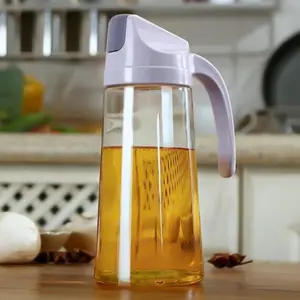 Botol Minyak Kecap Cuka Tempat Wadah Serbaguna Bahan Kaca 630ml