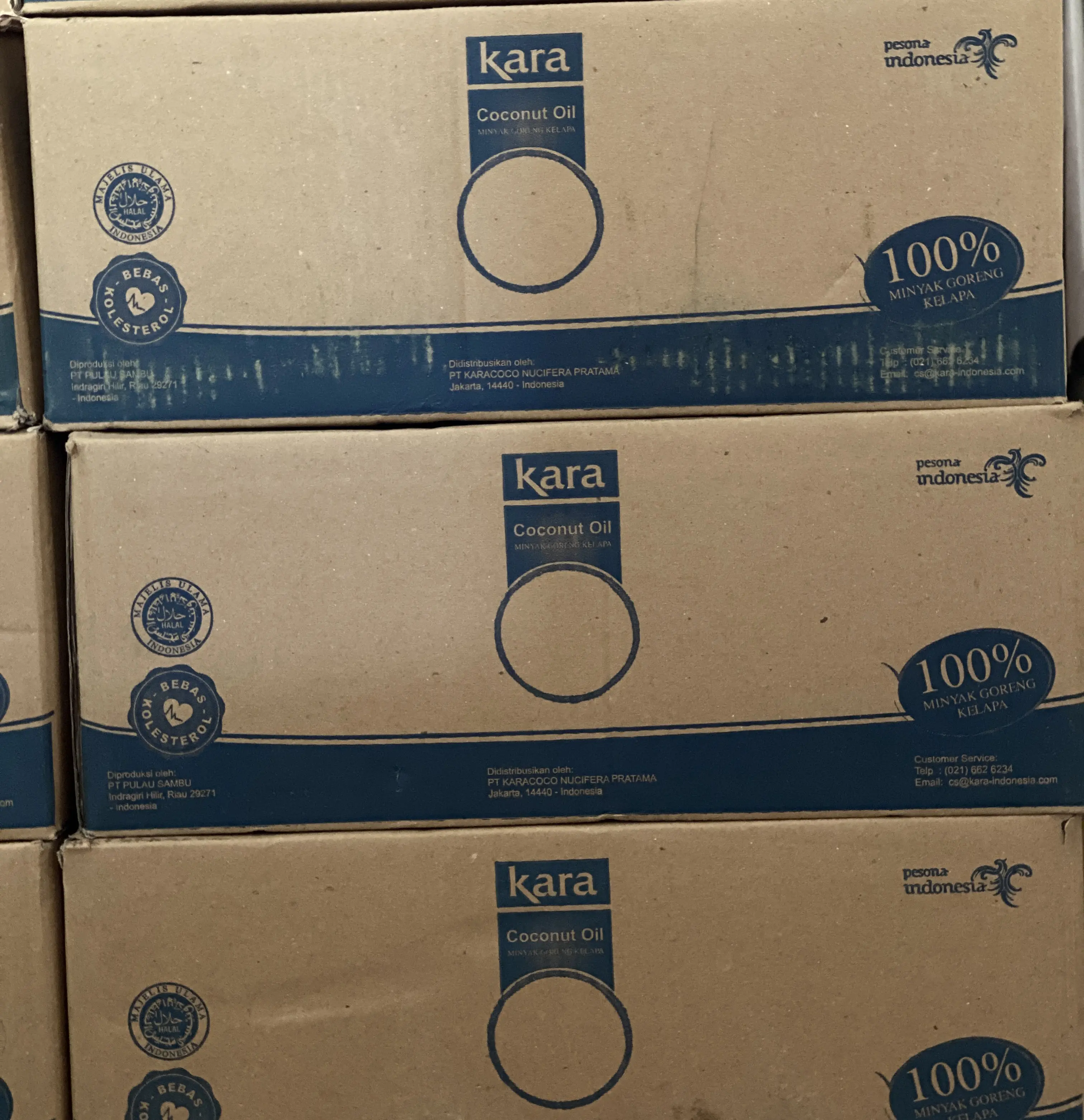 Minyak Goreng Kara Refill 2 Liter Dus Isi 6