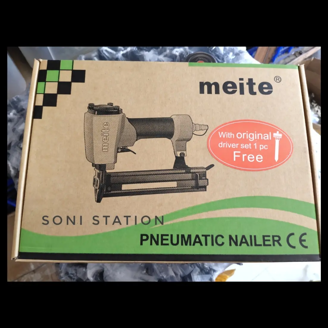 Gun Tacker meite F32 / staples gun angin F32 / Gun angin paku I