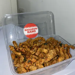 kripik usus ayam pedas 250gr