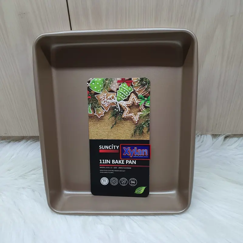 suncity rectangular 11inch baking pan / tray / loyang kue 2