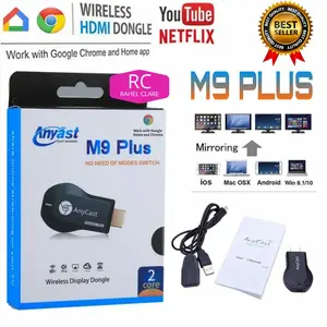 HDMI ANYCAST M9 PLUS DONGLE WIFI TV RECIEVER WIRELESS
