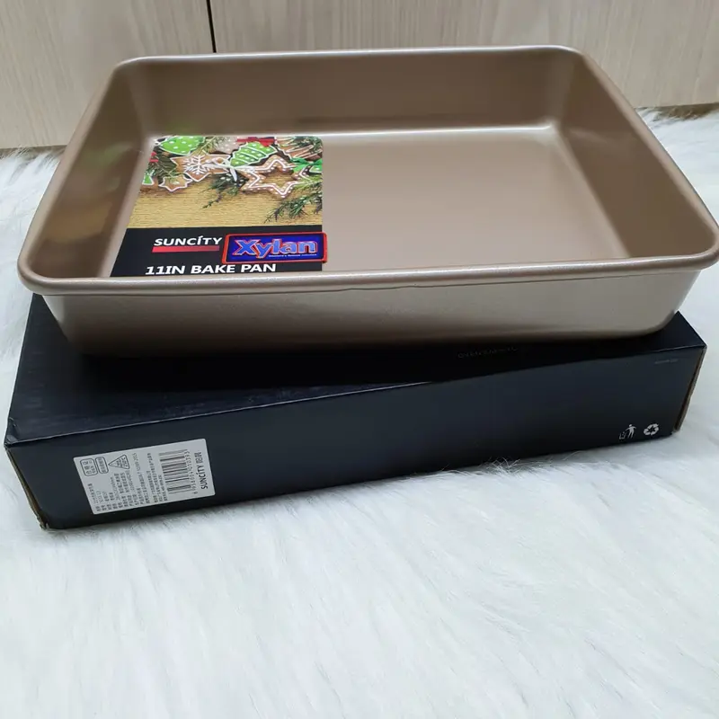 suncity rectangular 11inch baking pan / tray / loyang kue 3