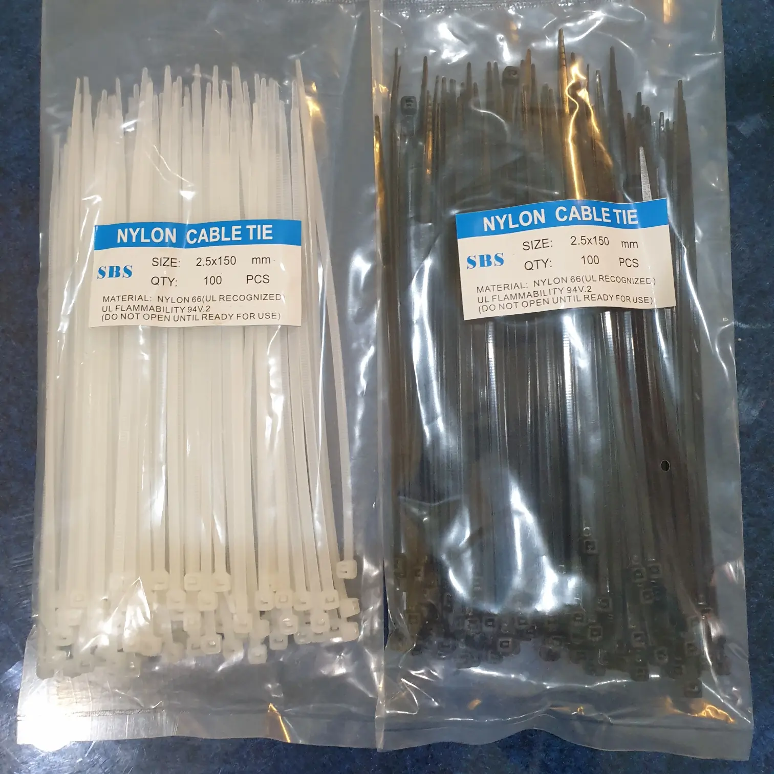 Cable Tie / Kabel Ties / Pengikat Kabel Nylon SBS 2,5x150mm isi 100pcs