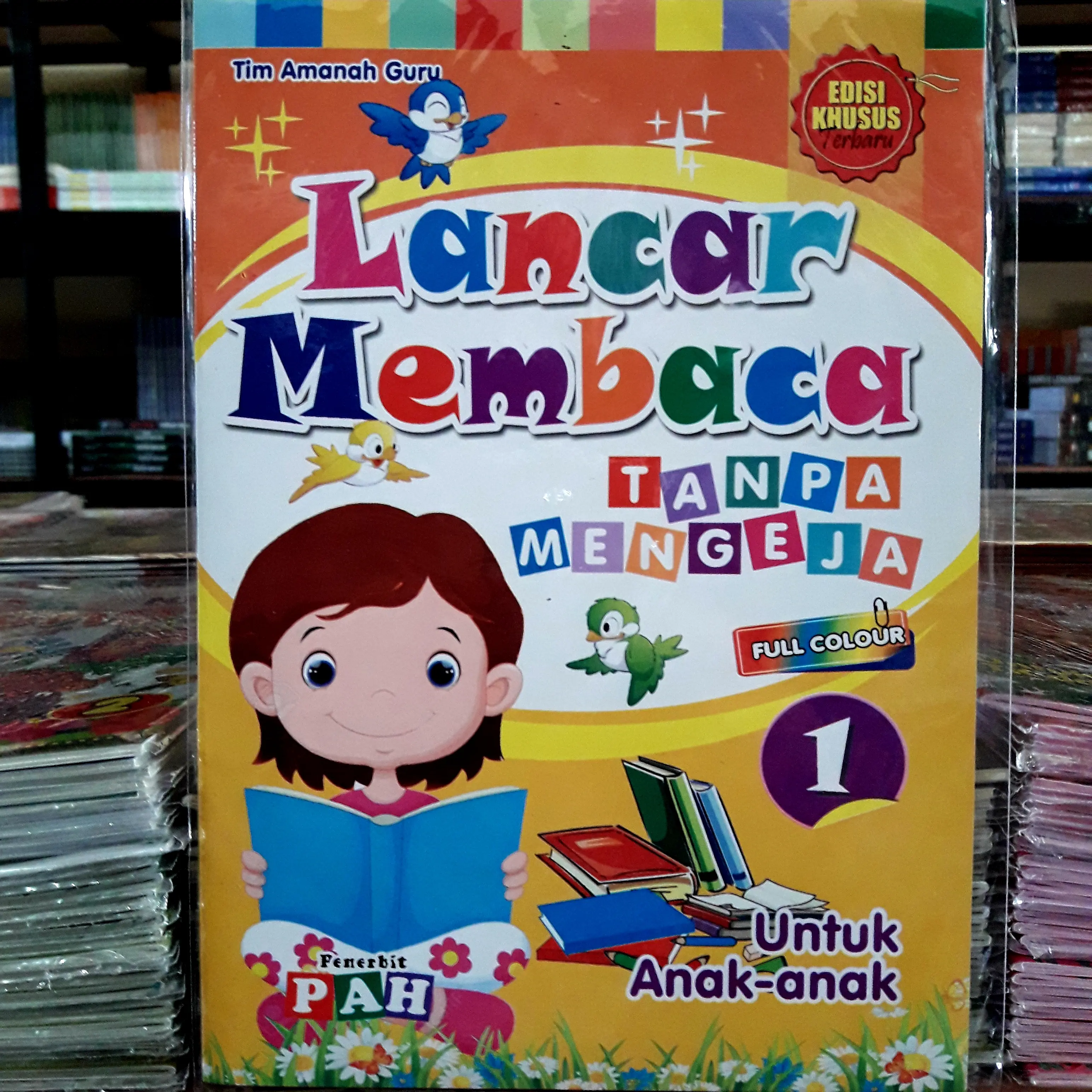 Buku Lancar Membaca Tanpa Mengeja
