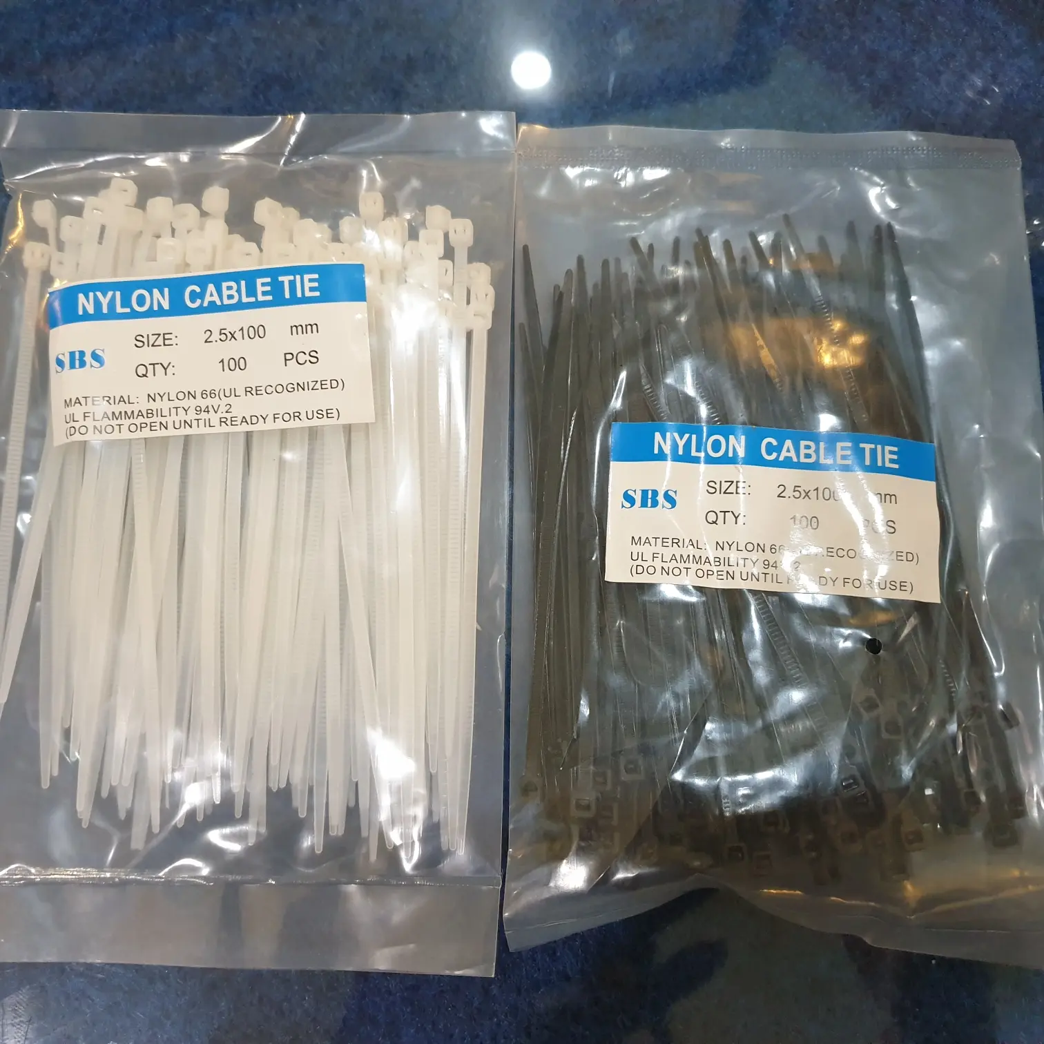 Cable Tie / Kabel Ties / Pengikat Kabel Nylon SBS 2,5x100mm isi 100pcs