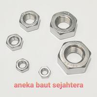 Gambar Mur Hex M12 (P 1.75) Stainless Steel dari ANEKA BAUT SEJAHTERA Kab. Bekasi 4 Tokopedia
