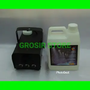 Paket Mesin Fogging Smoke 600Watt LED + Cairan 2liter Aroma Orange