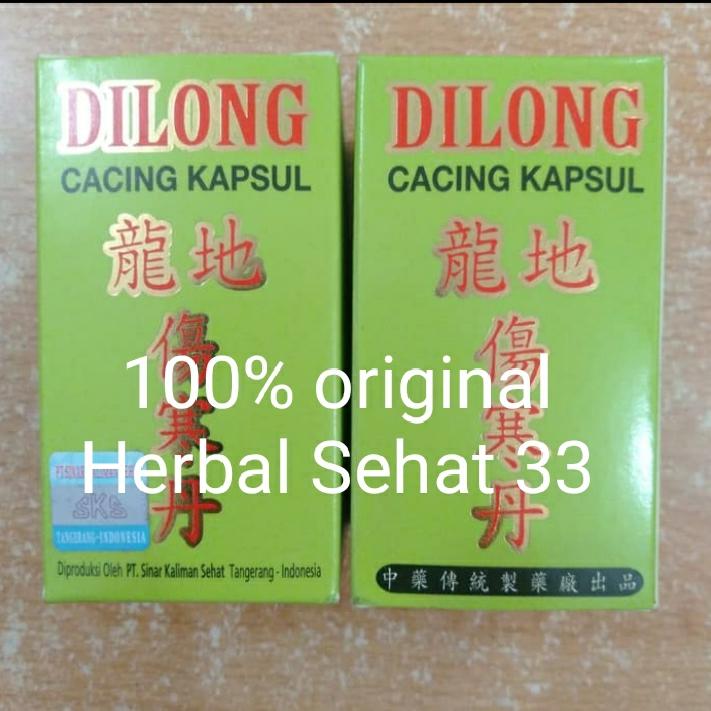 DILONG CACING KAPSUL (obat tifus - tipes - typhus)