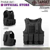 Gambar Rompi Tactical SABADO Import ORI Body Vest Pelindung Badan - Hitam dari TACTICAL GEAR ID Kota Administrasi Jakarta Pusat 3 Tokopedia