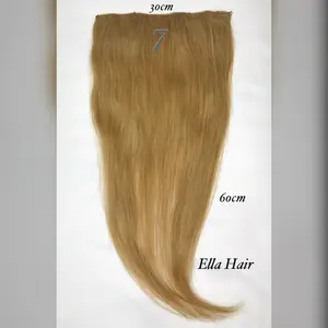 Hairclip Rambut Asli BIG LAYER P60L30W7 Blonde