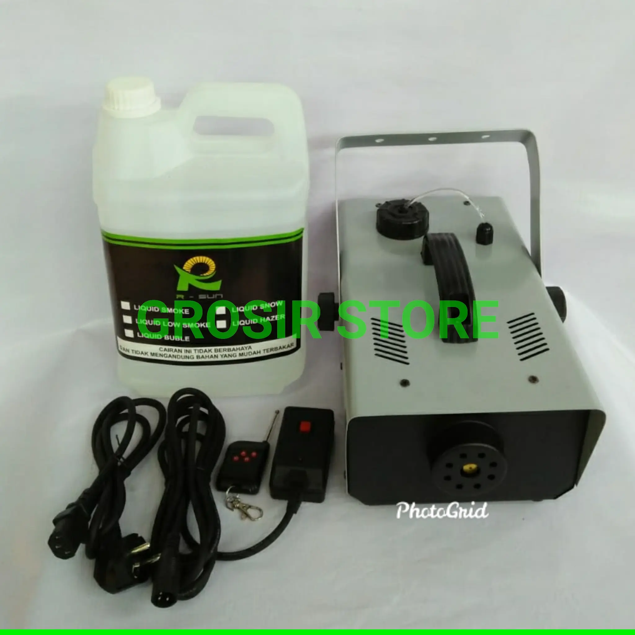 Paket Mesin Smoke Fogging 900Watt + Cairan Liquid 5Liter