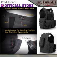 Gambar Rompi Tactical SABADO Import ORI Body Vest Pelindung Badan - Hitam dari TACTICAL GEAR ID Kota Administrasi Jakarta Pusat 2 Tokopedia