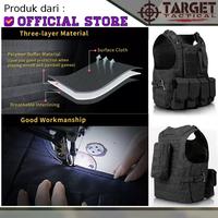 Gambar Rompi Tactical SABADO Import ORI Body Vest Pelindung Badan - Hitam dari TACTICAL GEAR ID Kota Administrasi Jakarta Pusat 1 Tokopedia