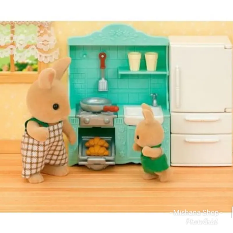 Furniture Sylvanian Families Ruang Makan Dining Room Set 2