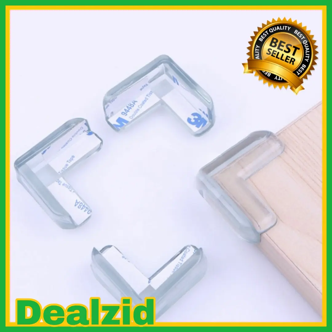 Silicone Bumper Pengaman Siku Sudut Meja 10 PCS