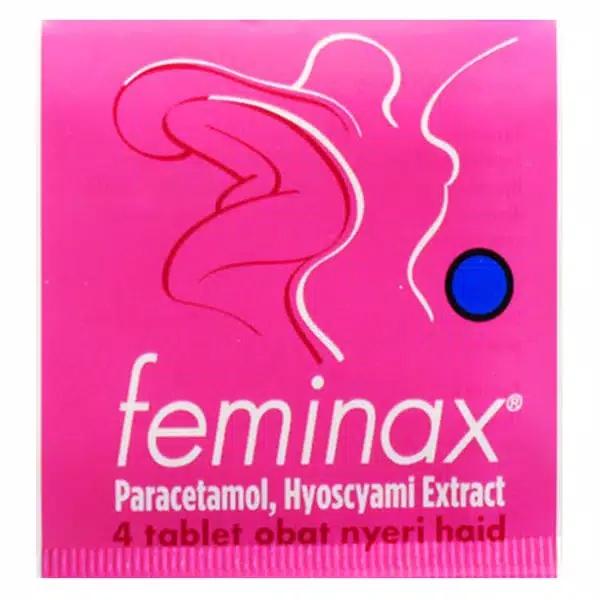 Obat Feminax 1papan isi 4tablet