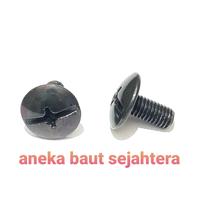 Gambar Baut Cover Bodi M6x12 Black dari ANEKA BAUT SEJAHTERA Kab. Bekasi 1 Tokopedia