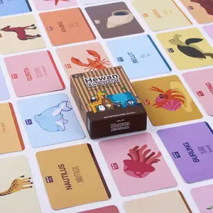 Kartu Edukasi Anak / Flashcard / Flash Card Hewan / Mainan / Animal