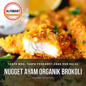 NUGET AYAM BROKOLI ORGANIK/PROBIOTIK/SEHAT