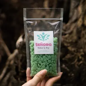 Hard bean wax 100gr + Spatula (paket hemat)