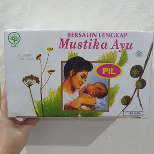 Mustika Ayu Jamu Bersalin Lengkap 40 Hari Pil Untuk Perawatan Ibu Setelah Melahirkan Membersihkan Rahim Mengencangkan Otot Perut Melancarkan ASI