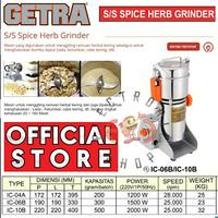 Gambar Getra Spice Herb Grinder IC 06B - Alat Penggiling Bumbu Kering dari E Three Shop Kota Administrasi Jakarta Utara 1 Tokopedia