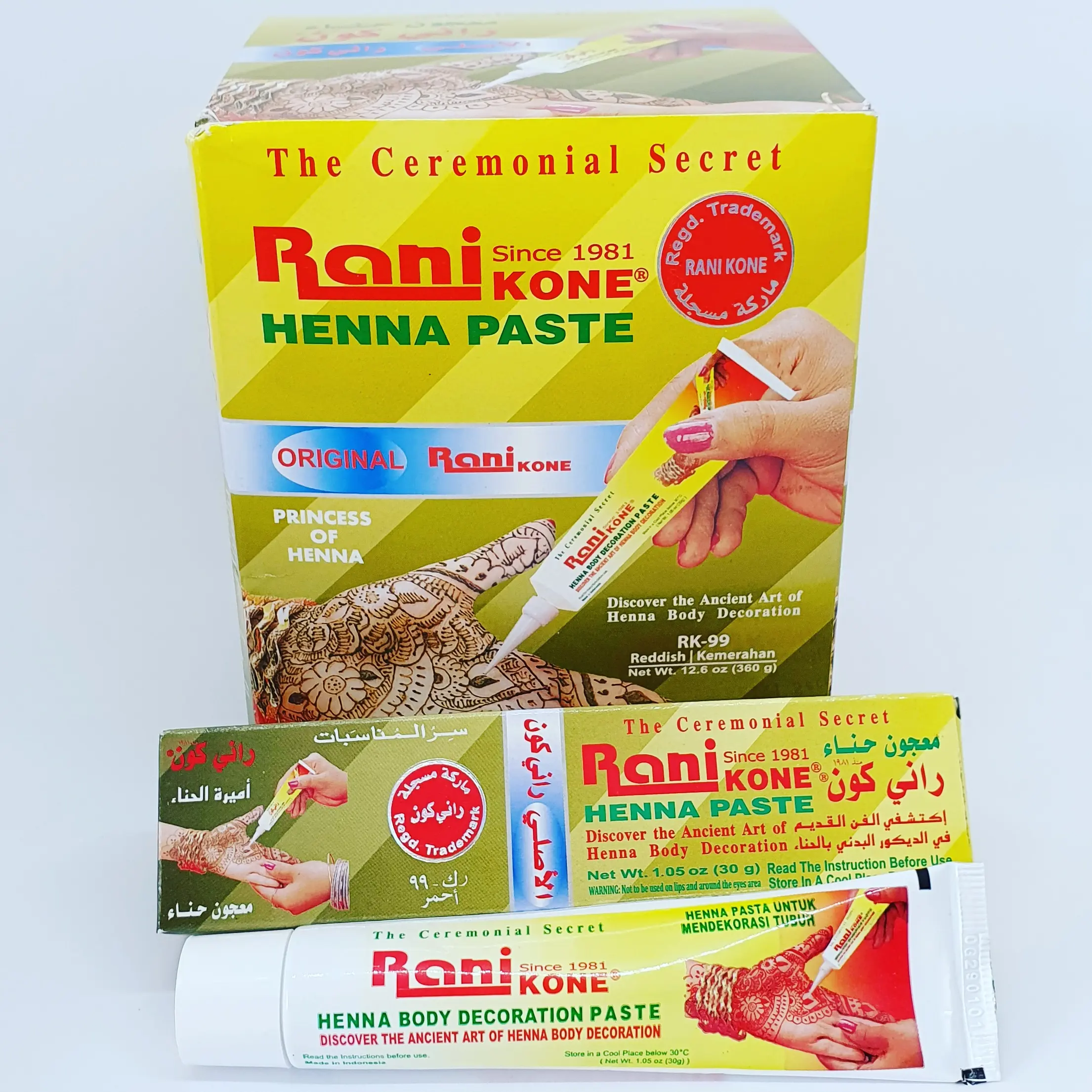 Rani Kone RK-99 Original Reddish, Henna, Inai, Pacar