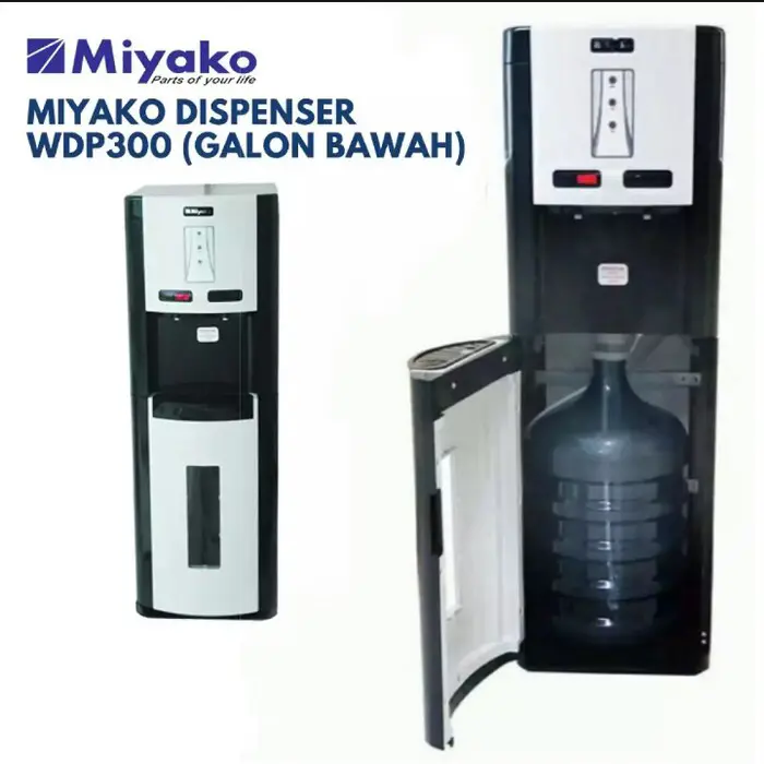 Miyako dispenser wdp 300 galon bawah