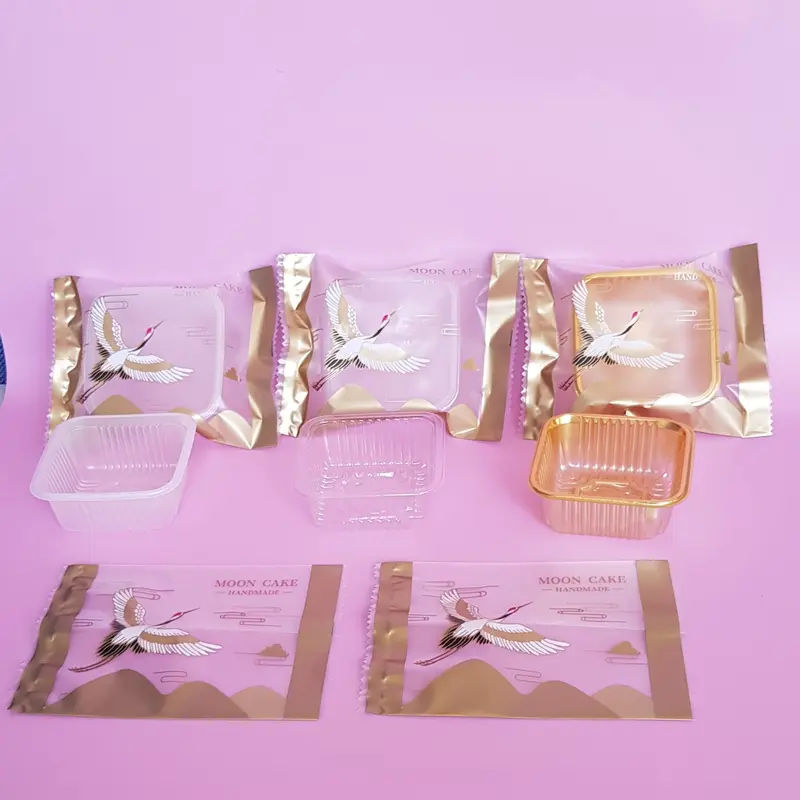 tray mooncake 100 pc kotak plastik mika kue bulan cookie kue pia 3