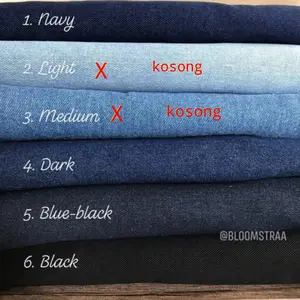 Kain blue jeans/bahan celana/jaket/overoll dll