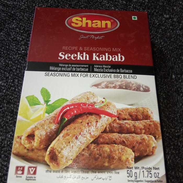 Gambar Seekh Kabab Shan bumbu kebab dari Bombay Khana Kota Administrasi Jakarta Timur Tokopedia