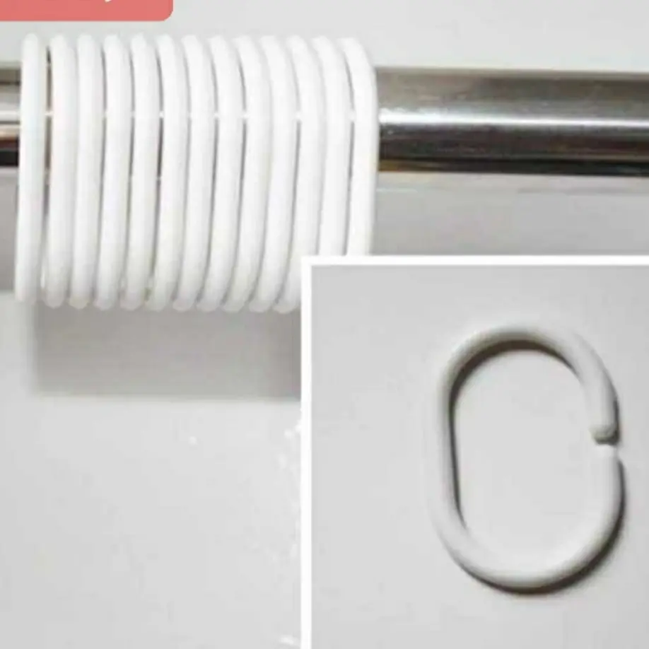 ring curtain / ring tirai kamar mandi / ring gorden . shower curtain