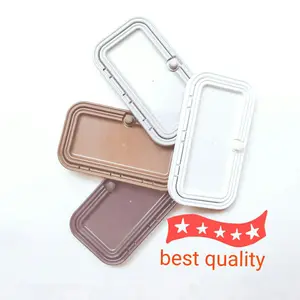 Best Quality Screen Port Kawat Nyamuk Magnet Tengah Tertutup Abu Coklat tua putih  coklat muda Bahan Plastik Kualitas Terbaik