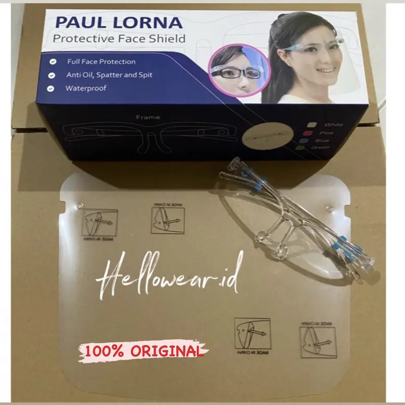 FACESHIELD KACAMATA PAUL LORNA FACE SHIELD KACAMATA NAGITA ORIGINAL 1