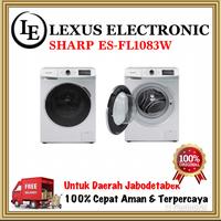 Gambar SHARP MESIN CUCI FRONT LOADING 8.5KG | ES-FL1083W | ES FL1083W dari lexus electronic mall Kota Bogor 1 Tokopedia
