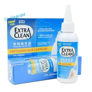 BBN Extra Clean Dog Ear Oil 60ml - Obat Tetes Telinga Anjing