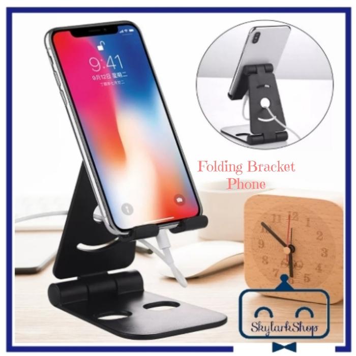 Gambar Folding Bracket Phone Stand HP Universal Sandaran Lipat Penyangga Dudu dari Skylarkshop Kota Administrasi Jakarta Barat Tokopedia
