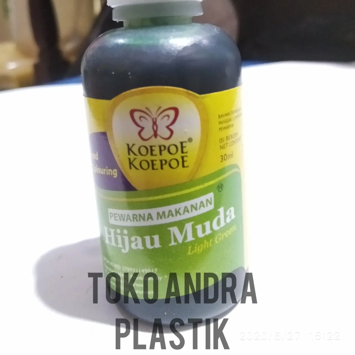 pewarna makanan hijau muda